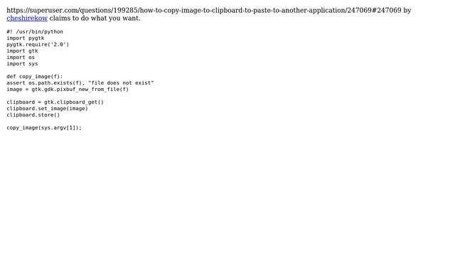 Unix & Linux: Copy image from command-line to clipboard (5 Solutions!!) смотреть онлайн