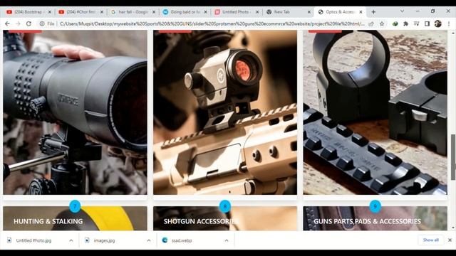 ECOMMERCE WEBSITE | USING BOOTSRAP HTML CSS JS смотреть онлайн