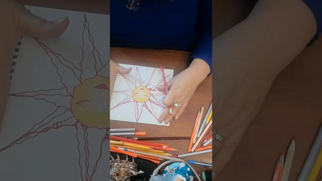 Арт-практика "Зажги своё солнце " Психотерапия творческим самовыражением с проф. Соколовой Е.В. смотреть онлайн