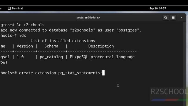 96. PostgreSQL DBA: How to Install or Create pg_stat_statements extension in PostgreSQL 16 смотреть онлайн