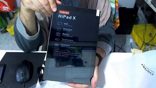 Unboxing CHUWI HiPad X Tablet 10.1 Pollici 6GB + 128GB смотреть онлайн