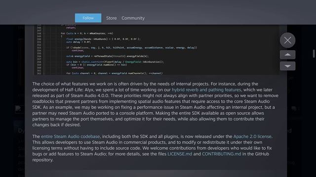 Valve Open Source Steam Audio - 3D Game Audio Solution - Including Unity, Unreal, FMOD and C++ SDKs смотреть онлайн