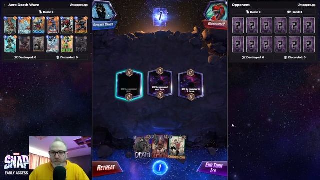 BEST DECK IN GAME?| Aero Death Wave| Marvel Snap смотреть онлайн