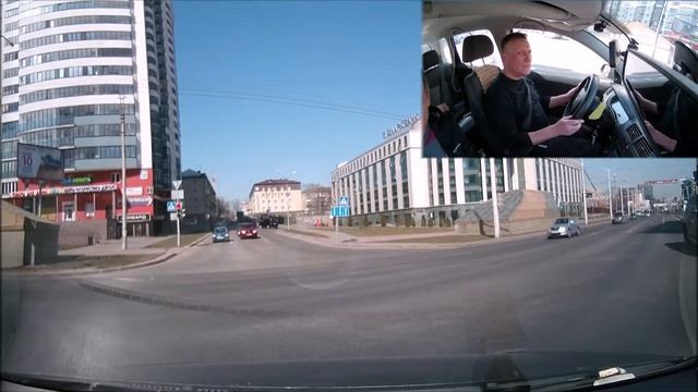 Перестроение на экзамене в ГАИ для разворота смотреть онлайн