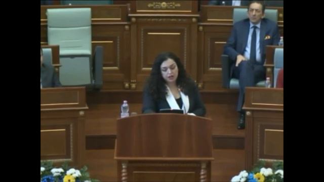 Fjalimi I Kryetares Së Kuvendit Në Seancën Solemne Të Kuvendit Të Kosovës