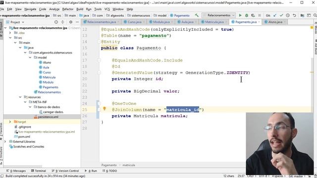 Tutorial de mapeamento de relacionamentos com JPA - JPA LiveClass #15 смотреть онлайн