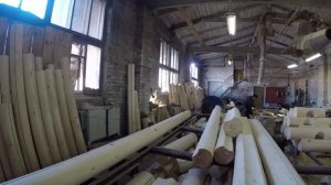 ОБЗОР: ПРОИЗВОДСТВО ОЦИЛИНДРОВАННОГО БРЕВНА