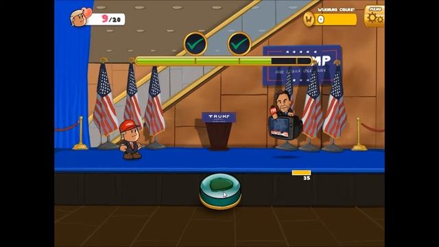 Super POTUS Trump - GAMEPLAY смотреть онлайн
