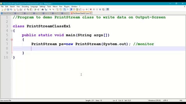 161. PrintStream class in Java-IO-Streams || Input-Stream & Output-Stream in Java || Streams in Jav смотреть онлайн