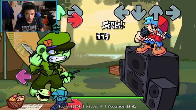 MAN IS NUTS! | Friday Night Funkin - VS Flippy Flipped Out Demo! - FNF MODS [HARD] смотреть онлайн
