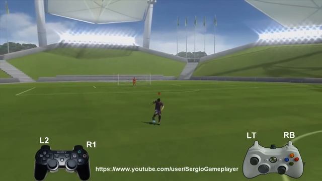 Fifa 14 - Tutorial - Regates - Como hacer 2 tipos de sombrerito смотреть онлайн