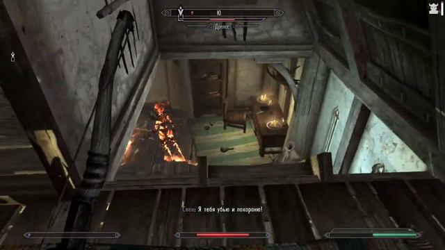 ДРАКОН ПРОТИВ МЕДВЕДЕЙ The Elder Scrolls V: Skyrim #9 смотреть онлайн