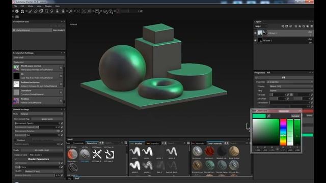 Введение в Substance Painter 2.1 на русском (Introduction To Substance Painter 2.1)