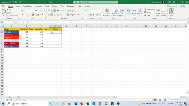 Calculate Ratio in Excel смотреть онлайн