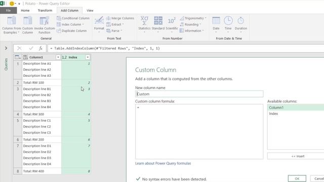 PowerQuery How to Get The Next Row Number, Split Column using Line Feed смотреть онлайн