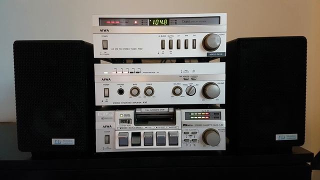 Aiwa Series 30 Mini Hi Fi System 1981 Restored - January 2019 смотреть онлайн
