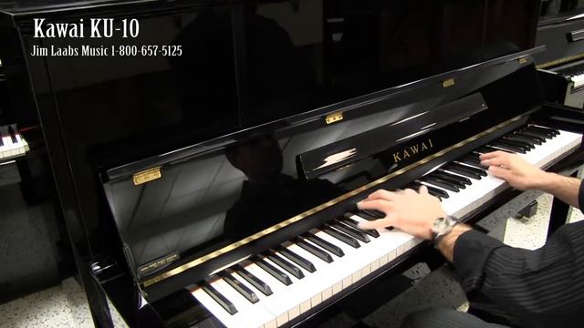 Kawai KU-10 Upright Piano Video Demo смотреть онлайн