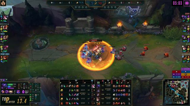 도란 탑 잭스 템트리 룬 신파자 착취 - Doran Jax Top vs Fiora - 롤 KR 13.4 смотреть онлайн