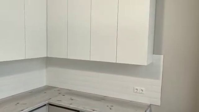Белые матовые Фасады кухня на заказ смотреть онлайн