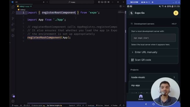#IPR: Criando projeto react native expo bare workflow | Android/IOS смотреть онлайн
