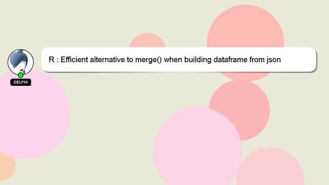 R : Efficient alternative to merge() when building dataframe from json files with R? смотреть онлайн