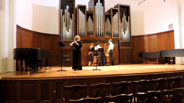 Э. Вилла-Лобос. Ария из Пятой бразильской бахианы (переложение для флейты и органа). смотреть онлайн