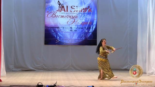 NOUR Orientaldance Star. Balady Saidi. V "Восточный Экспресс" смотреть онлайн