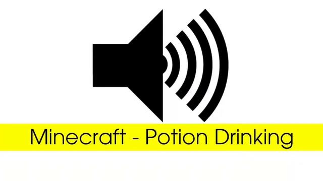 Minecraft *potion Drinking* sound effect смотреть онлайн