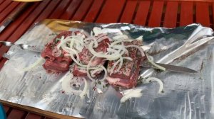 ГОВЯЖЬИ РЕБРА НА МАНГАЛЕ