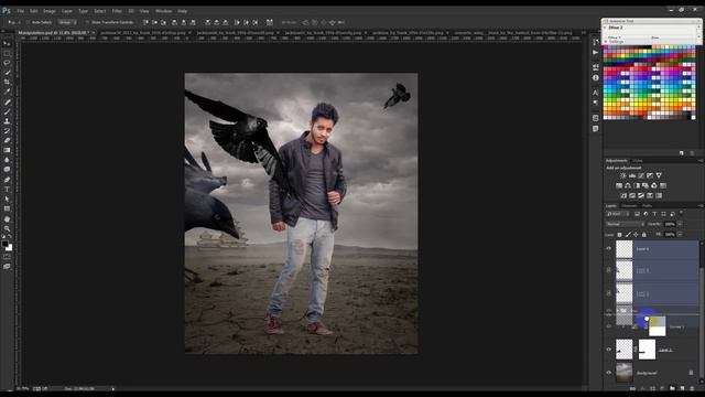 魔鬼男孩照片操縱效果| Photoshop CC 2015.5教程Part - 1 смотреть онлайн