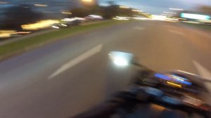 Покатушки По Вечерней Москве На Спортбайках