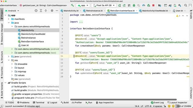 ANDROID EASY WAY TO IMPLEMENT RETROFIT2 PATCH API Call WITH MVVM IN KOTLIN смотреть онлайн