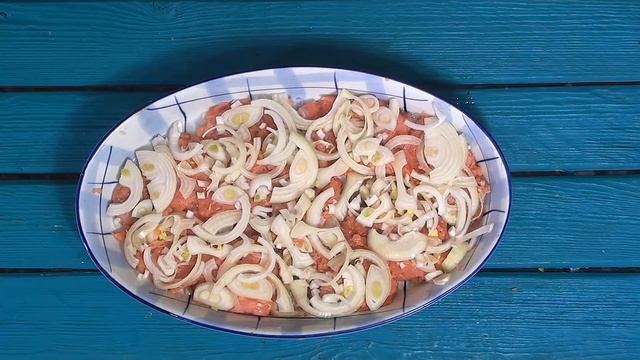 ВАШИ РОДНЫЕ ОЦЕНЯТ! ? Горбуша под шубой в духовке ? ВКУСНО, БЫСТРО, НЕДОРОГО смотреть онлайн