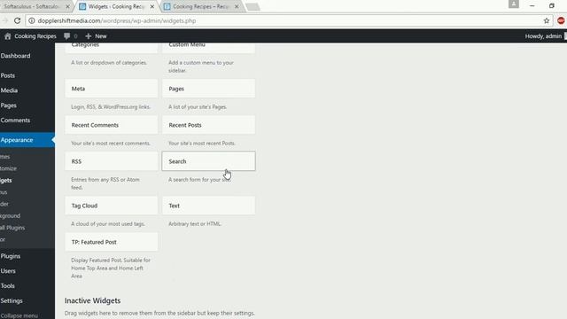 Build a Website or Blog With Wordpress 2017: What are Widgets and How to Manage Them смотреть онлайн