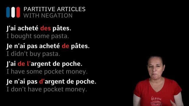French Partitive Articles: du, de la, des, de l', de, d' смотреть онлайн