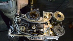 Разбор двигателя 2SZ-FE toyota двигатель клинит.