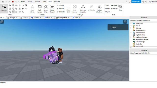 Star Platinum in Roblox Studio смотреть онлайн