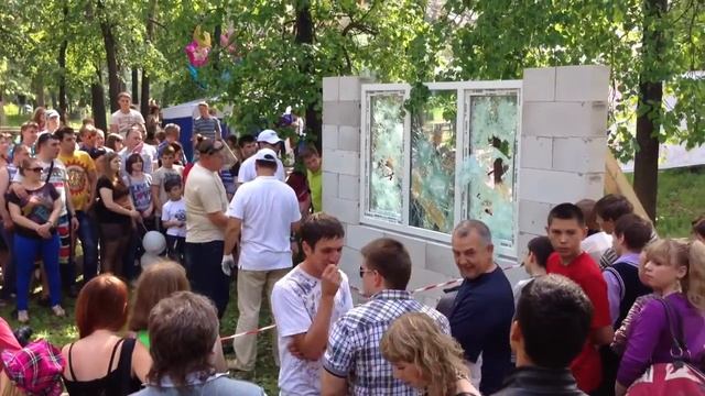 Краш тест окон REHAU от "Окна Поволжья" смотреть онлайн
