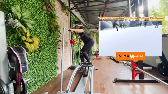 [ALTA MEDIA] VR SNOWBOARDING PHYSICAL MOTION PLATFORM #3D #VirtualReality #Interactive #Snowboardin смотреть онлайн