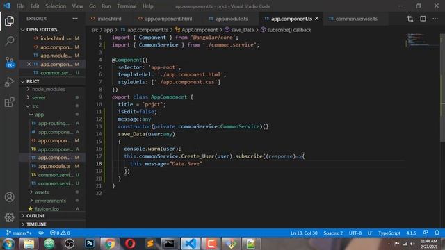 Angular with JSON & CRUD Part 2 смотреть онлайн