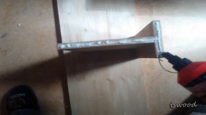 Навесной шкаф из мебельных щитов своими руками.