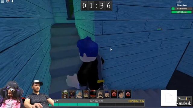 СПАСТИСЬ ОТ УБИЙЦЫ РОБЛОКС | ROBLOX SURVIVE THE KILLER смотреть онлайн