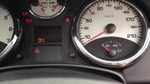 Peugeot 207 "Check Oil" "Economy Mode Active"