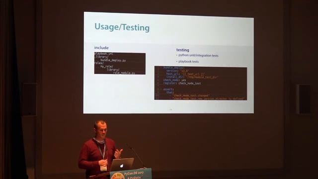 PyCon.DE 2017 Björn Meier - No Compromise: Use Ansible properly or stick to your scripts смотреть онлайн