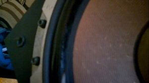 Обработка подвесов НЧ динамиков акустики Diatone DS - 501