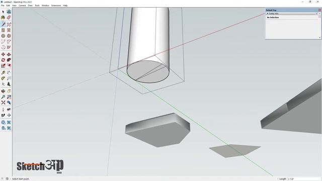 How to Design bed back Without any Extensions. |Sketchup bed back| смотреть онлайн