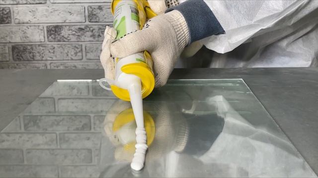 Санитарный белый силиконовый герметик KRONbuild смотреть онлайн