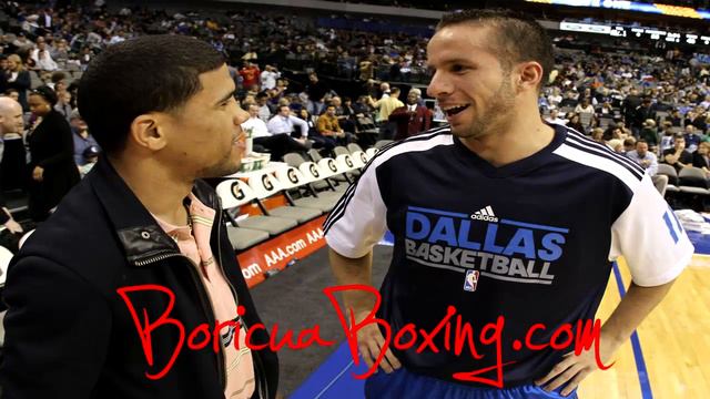 "Juanma" Lopez & Jose Juan Barea of the Dallas Mavericks - Pacquiao vs. Margarito смотреть онлайн