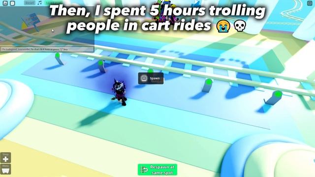 SURVIVING 24 HOURS IN CREATE A CART RIDE - ROBLOX CHALLENGE смотреть онлайн