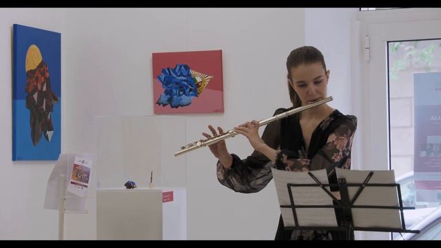 Aleksandrina Aleksandrova, Flute master class with Maestro Romano Pucci, Rome, 05.-09.05.2022 смотреть онлайн